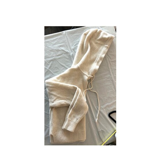 Babaton Ivory Cashmere Hoodie Sweater Sz XS - Picture 3 of 9